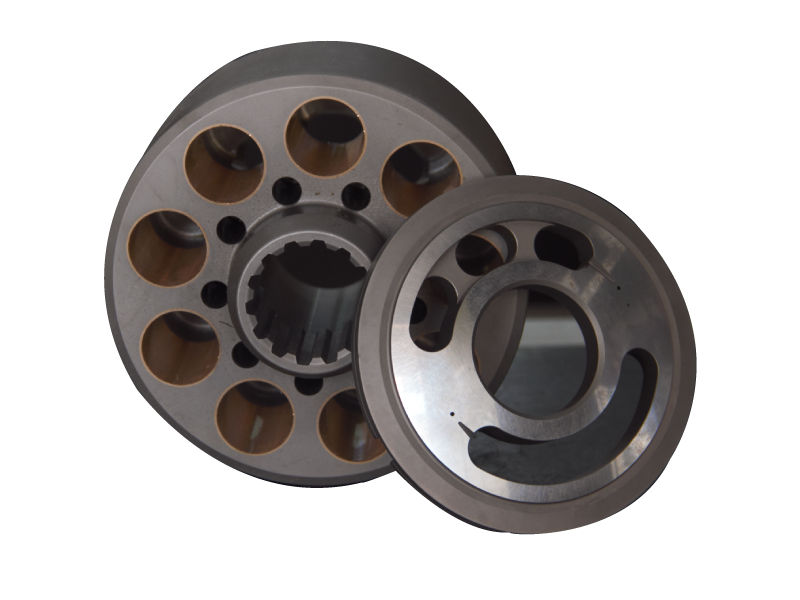 ROTOR DE BOMBA HIDRAULICA CON PLACA VÁLVULA K3V112 KAWASAKI