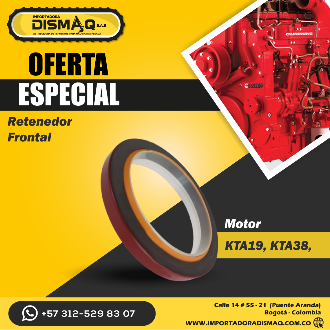 Retenedor Frontal Ref.-3016792 CUMMINS - Imagen 2