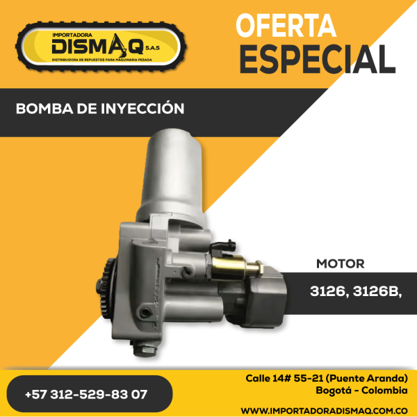 Bomba de Inyección Ref.1340467 Caterpillar – IMPORTADORA DISMAQ